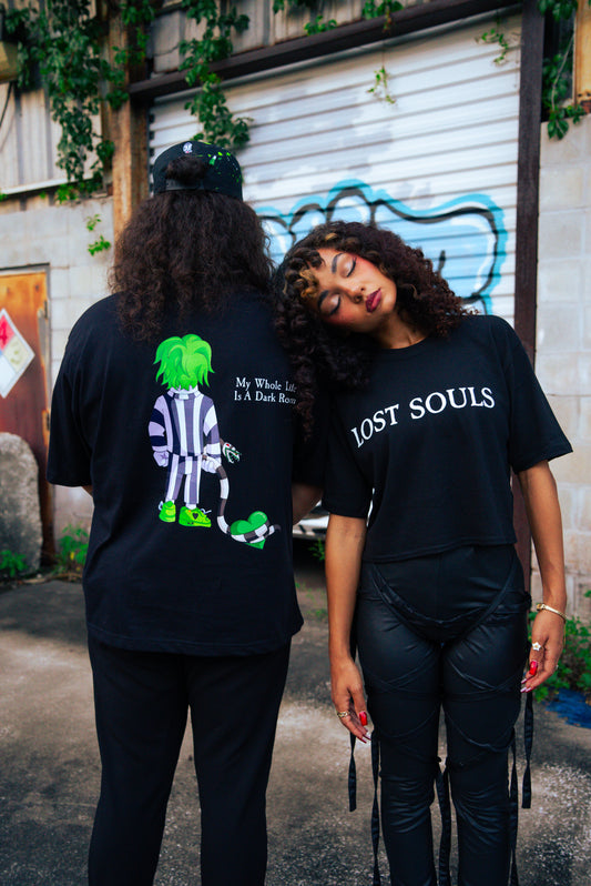 Men’s BeetleJuice Oversized Heavyweight Tshirt