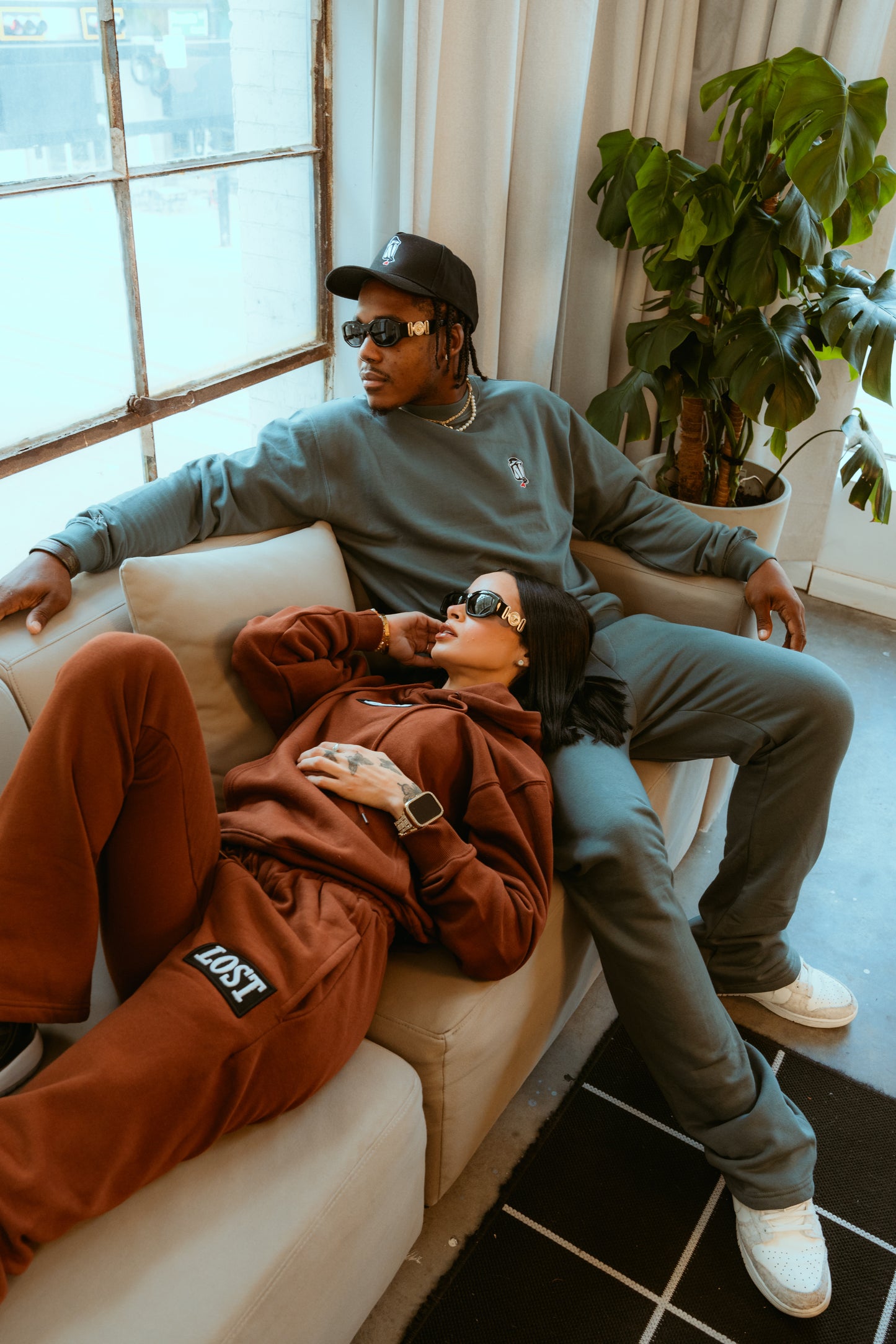 LS Logo Back To Basics Flare sweatsuit